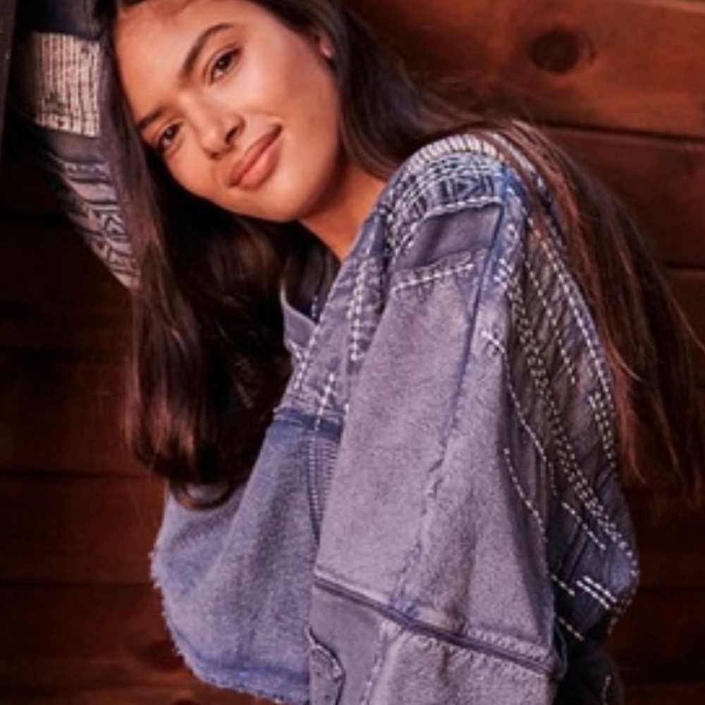 Free People Wander Away Hoodie and Shorts Outfit